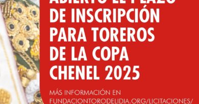 Abierto el plazo de inscripción para toreros de La Copa Chenel 2025